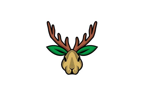 Jackalope Rabbit Farm Logo