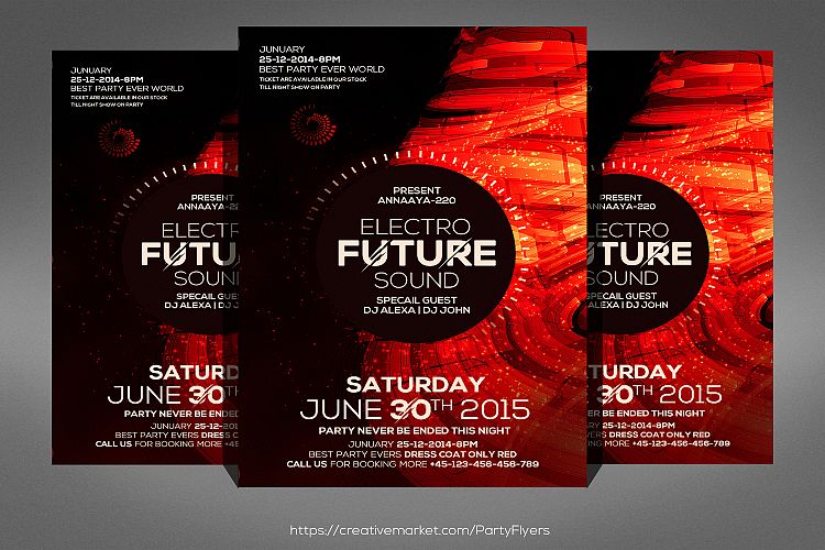 Future Flyer Psd