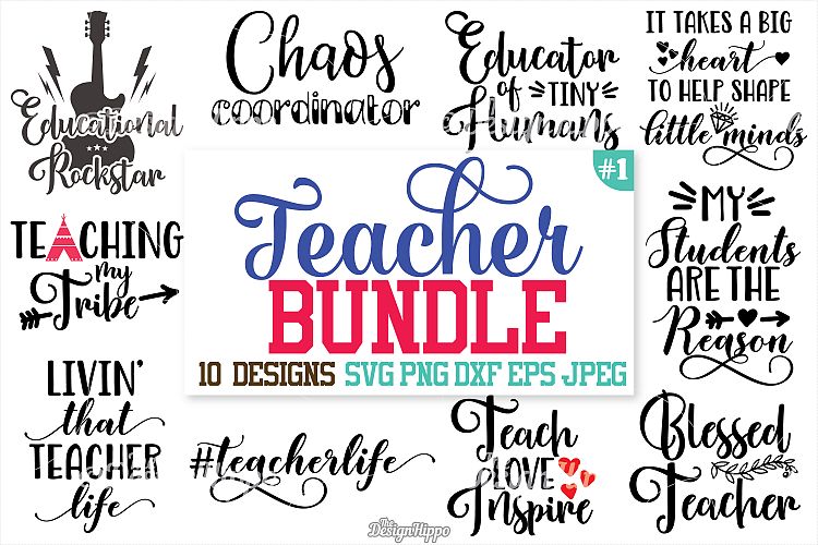 Teacher, SVG, Teacher SVG Bundle, Teacher Bundle, Cut files