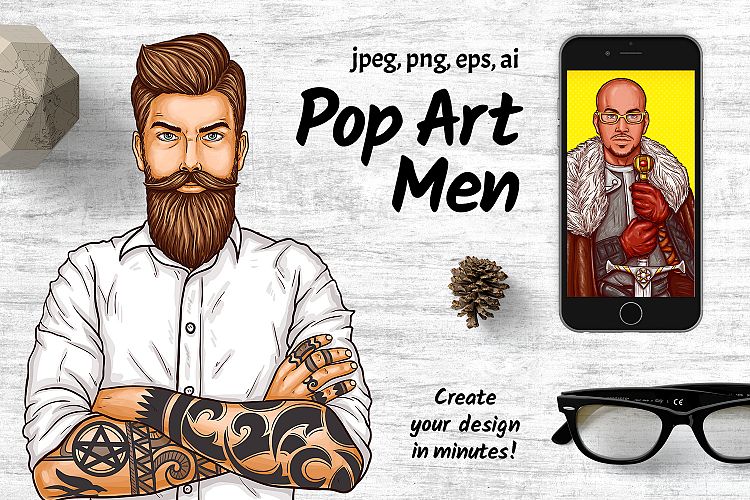 Pop Art mens
