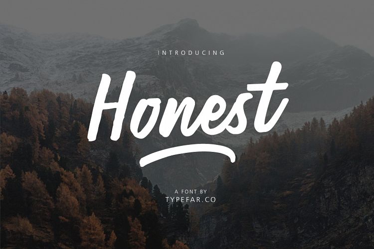 Honest Typeface