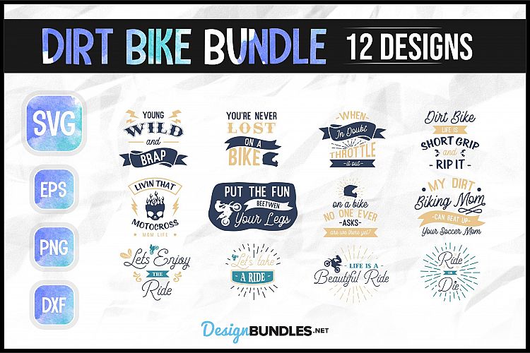 Dirt Bike SVG Bundle