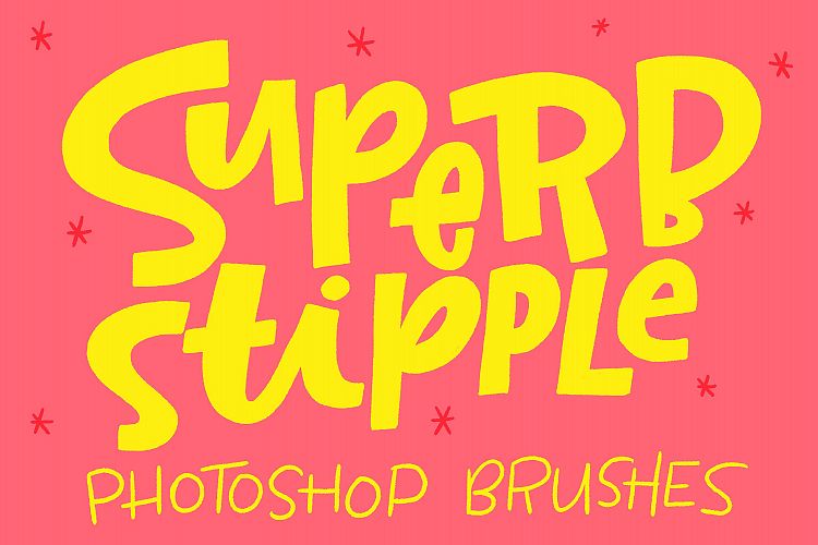 Superb Stipple Photoshop Brush