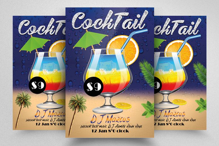 Cocktail Party Flyer