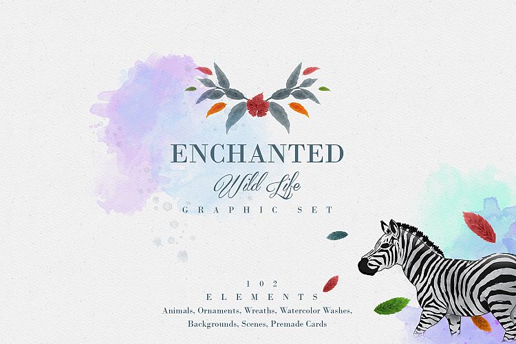 Enchanted Wild Life - Graphic set 