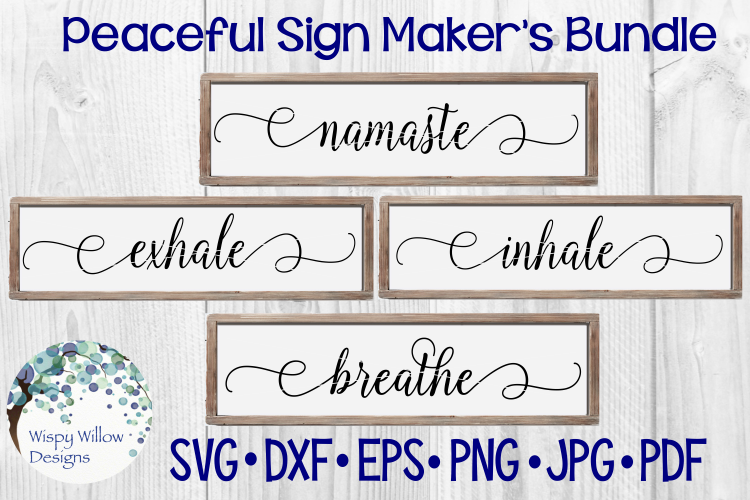 Peaceful Sign Makers Bundle