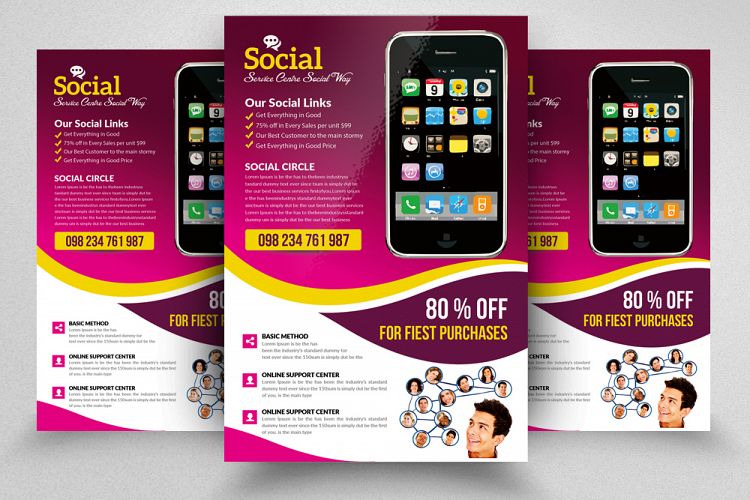 Social Media Flyer Template