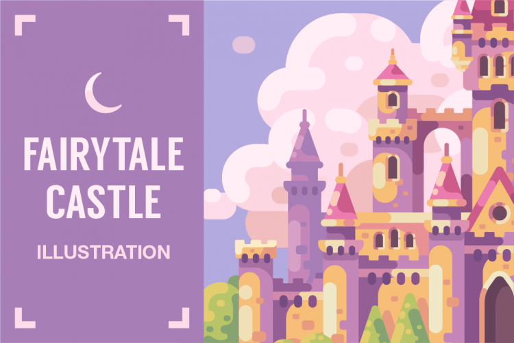 Fairytale princess castle