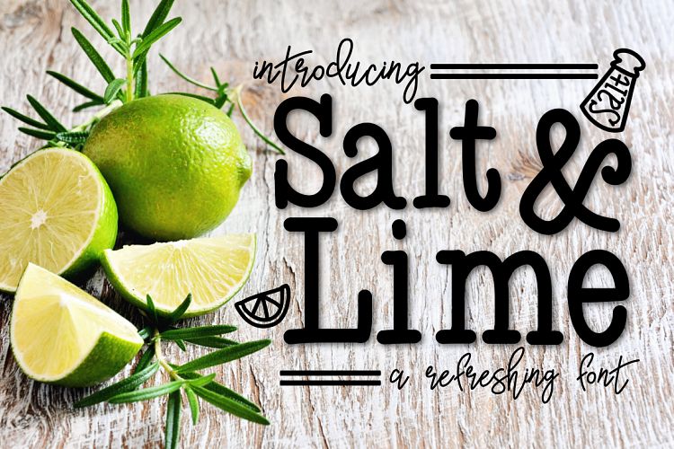 Salt & Lime a Refreshing Font