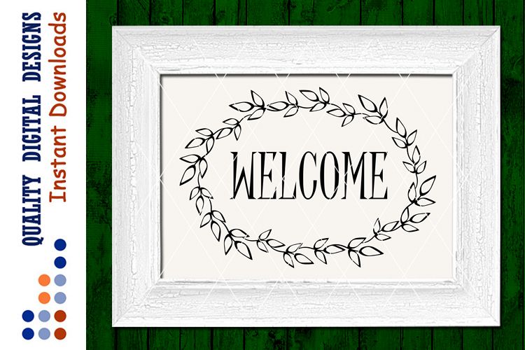 Download Welcome sign svg files sayings Home decor Vinyl Designs