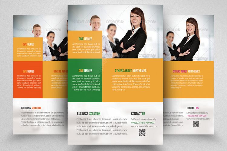 Small Business Consultant Flyer