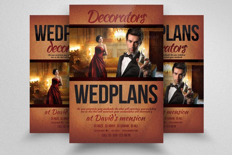Wedding Planner Flyer