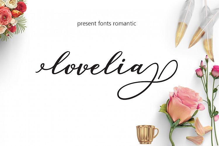 Lovelia Script   Comic