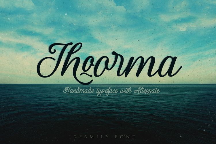 Thoorma 2 Family font