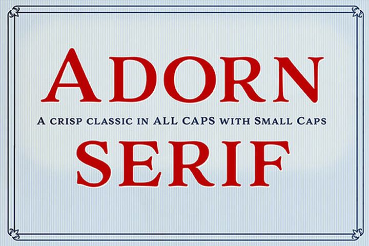 Adorn Serif