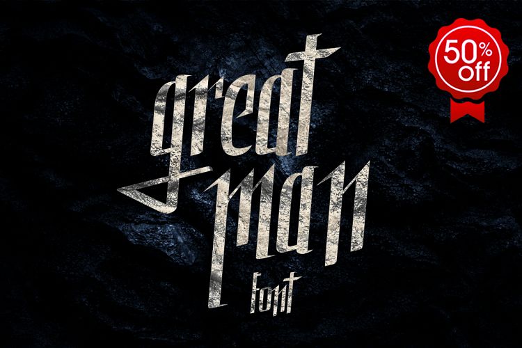Great Man font