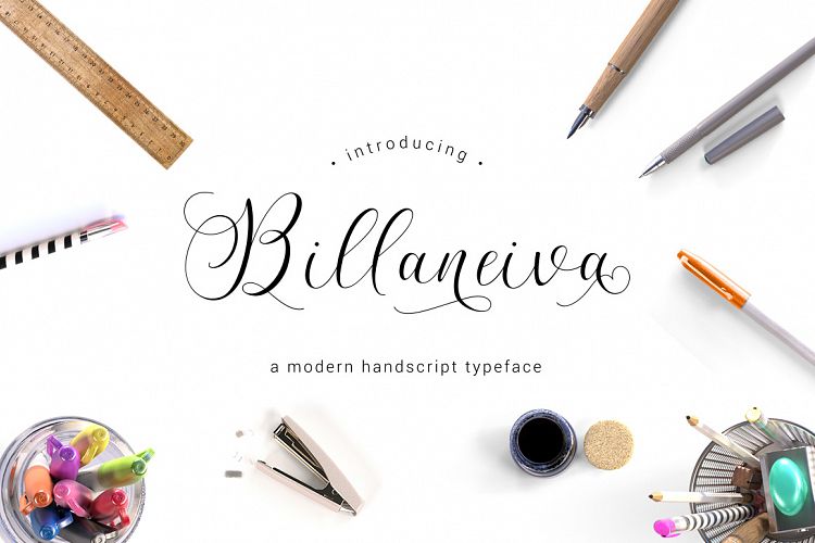 Billaneiva Typeface