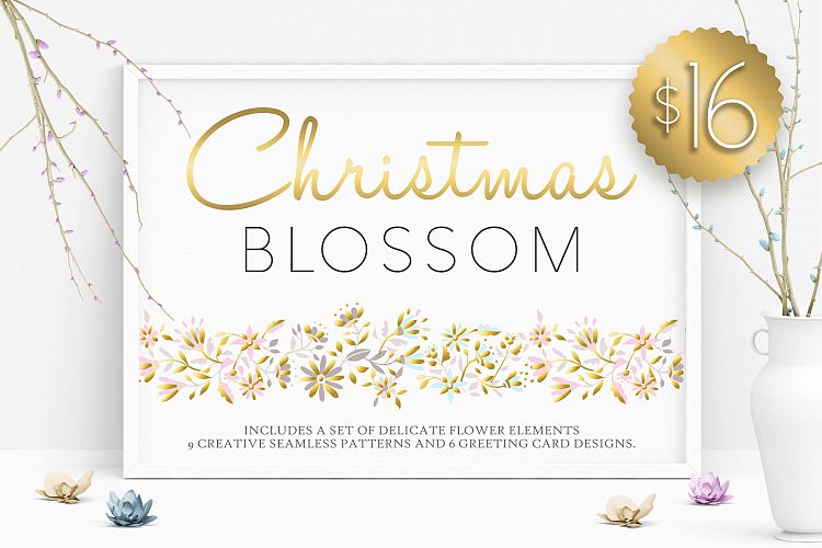 Christmas Blossom Set 