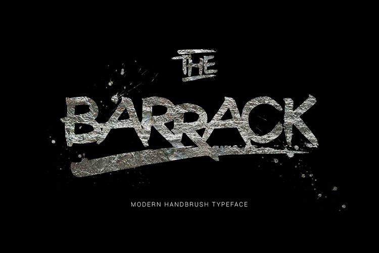 The Barrack Typeface