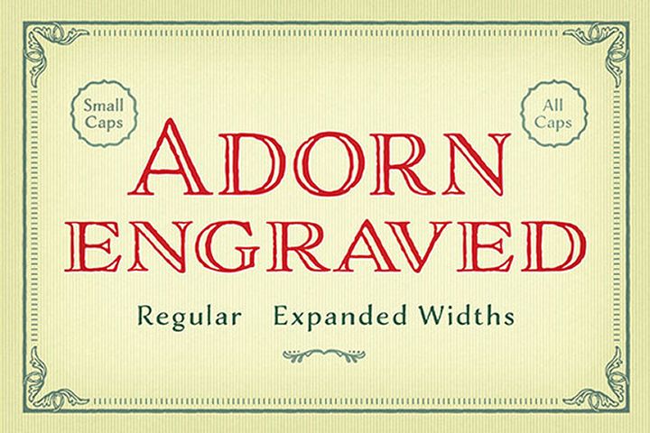 Adorn Smooth Engraved