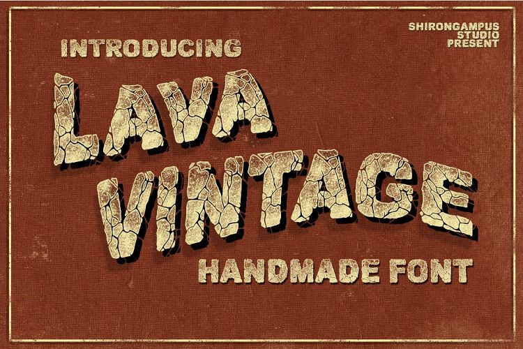 VINTAGE LAVA + Bonus Text Effect