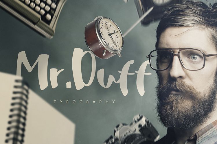 Mr. Duff Typeface 