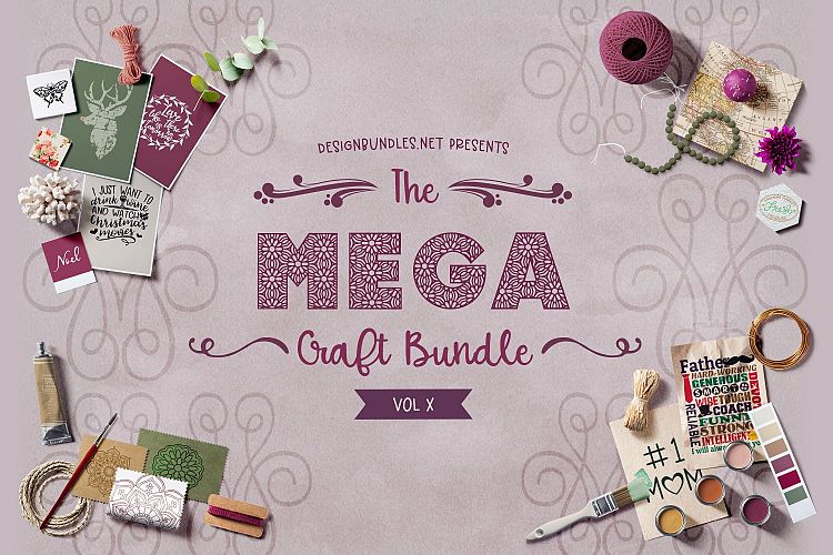 Download The Mega Craft Bundle X Designbundles Net