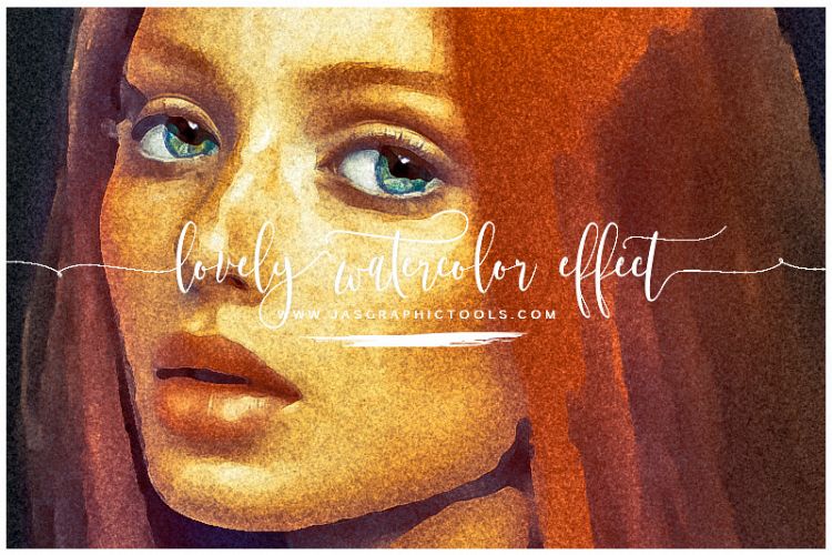 Lovely Watercolor Effect | Photoshop Actions