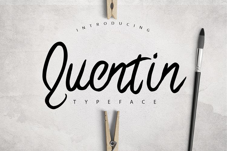 Quentin Typeface Lite Font
