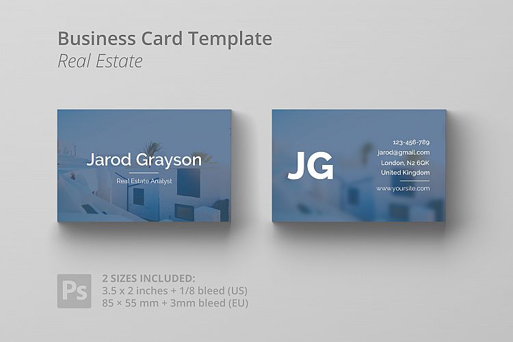 Business Card Template - Real Estate