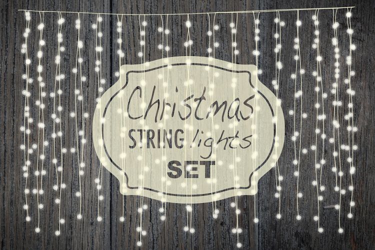 Christmas string lights set
