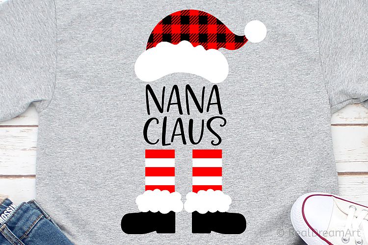 Nana Claus SVG, DXF, PNG, EPS