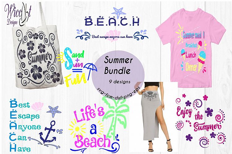 Beach Bundle, Holiday svg, beach quote svg, word art svg, Quote bundle svg