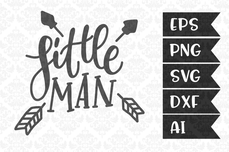 Little Man Arrow Design