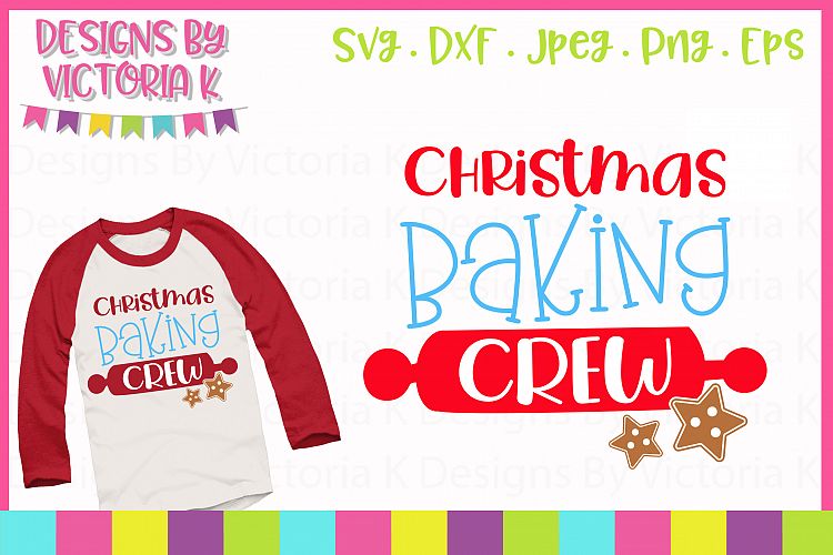 Christmas baking crew, Christmas, SVG, DXF, PNG