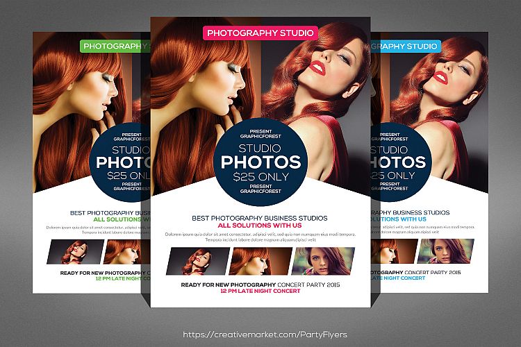Studio Photography Flyer
