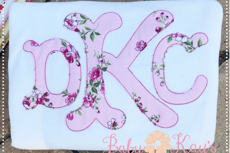 Robinne Applique Alpha A-Z 6 SIZES! example image 1