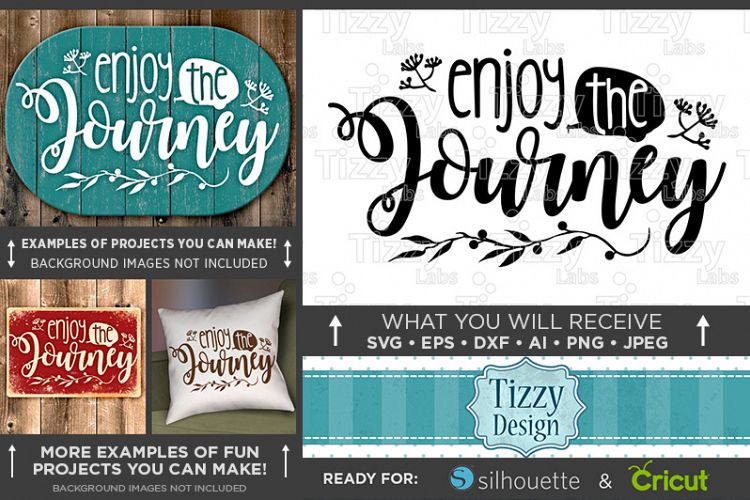 Enjoy The Journey SVG File - Glamper Svg - 771