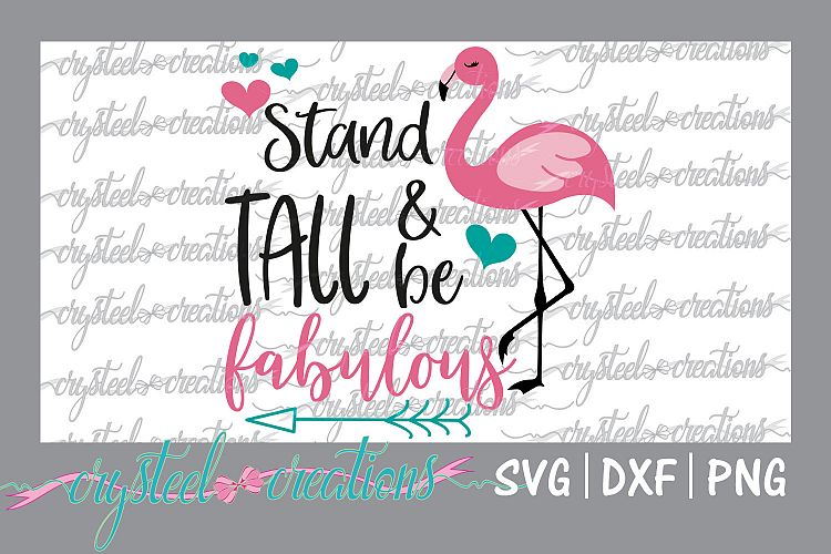 Stand tall & be fabulous -Flamingo