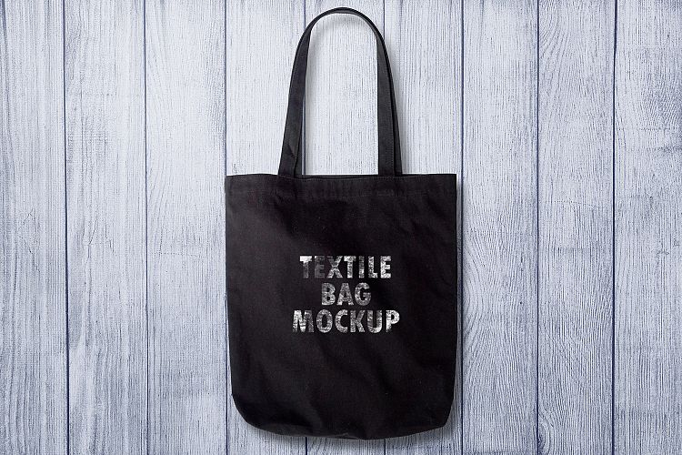 Textile Bag Logo Mockup