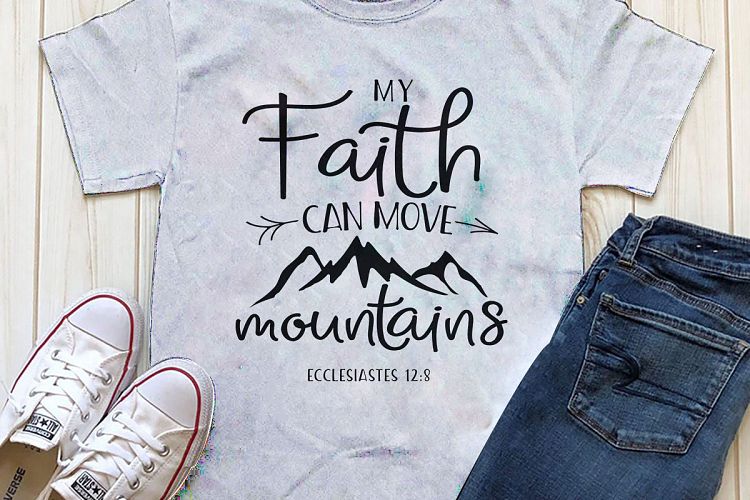My Faith can move mountains Printable