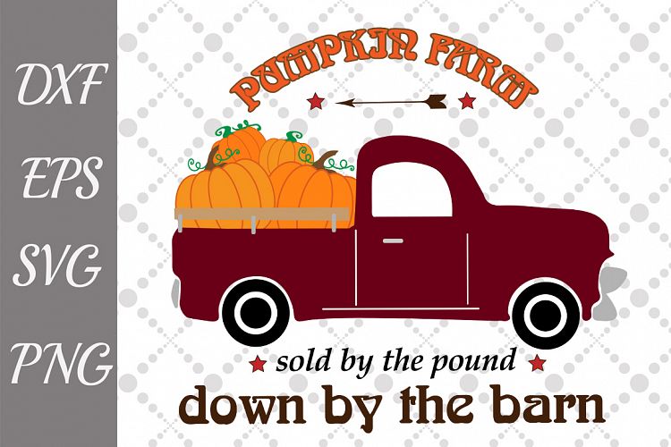 Pumpkin Truck Svg, PUMPKIN FARM SVG, Pumpkin Svg