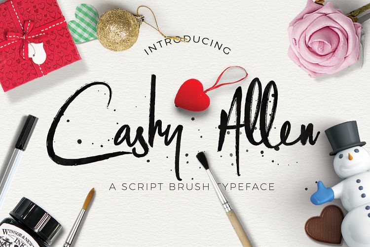 Cashy Allen Typeface