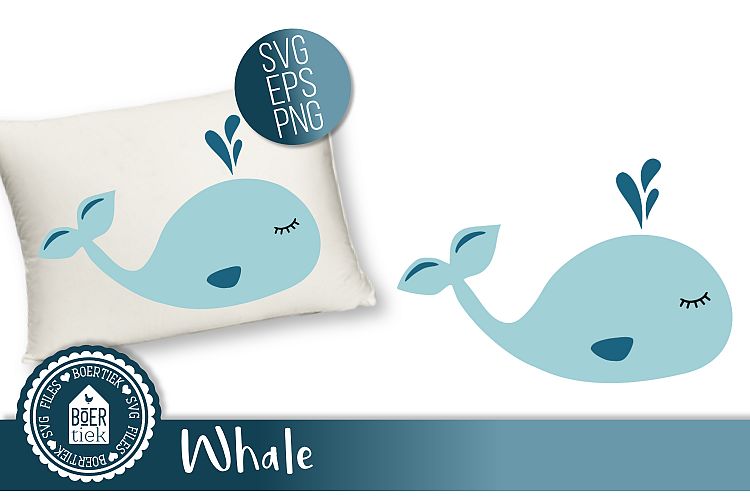 Whale SVG cutting file