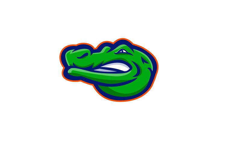 Alligator Head Mascot