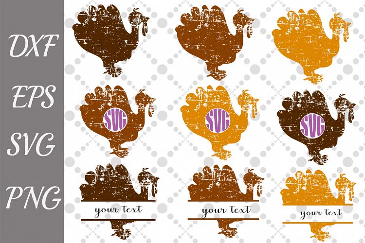 Turkey Svg,GRUNGE TURKEY SVG,Bundle Svg,Turkey Monogram Svg