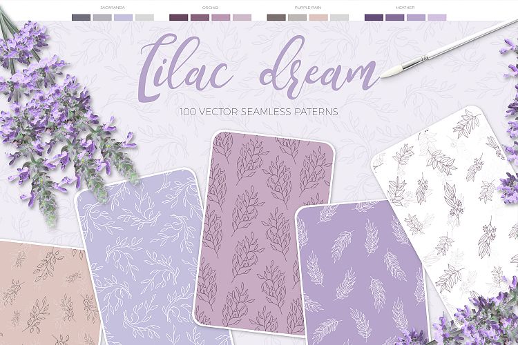 Lilac Dream + BONUS 6 Instagram Templates