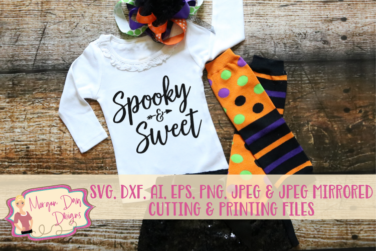Spooky and Sweet SVG, DXF, AI, EPS, PNG, JPEG