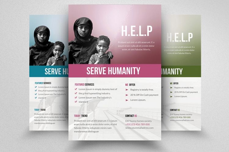Charity   Donation Flyer