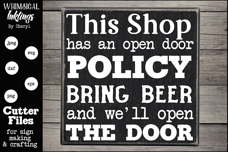 Open Door Policy Svg